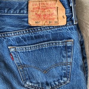 501 Men’s jeans Straight fit 38x36